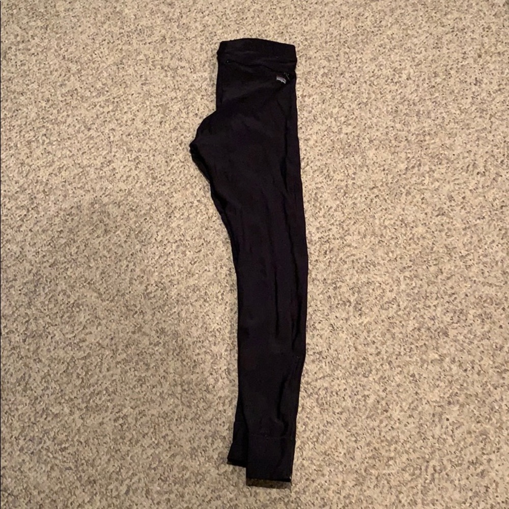 Vtg Patagonia black pants joggers leggings pant xs